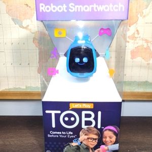 Tikes Tobi Robot Smartwatch - Blue with Movable Arms and Legs, Fun